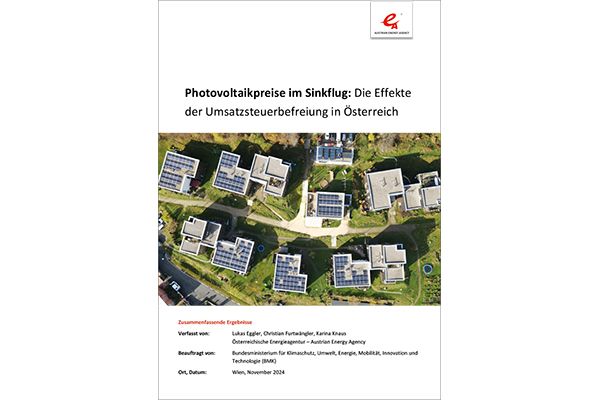 Photovoltaikpreise im Sinkflug: Die Effekte der Umsatzsteuerbefreiung in Österreich