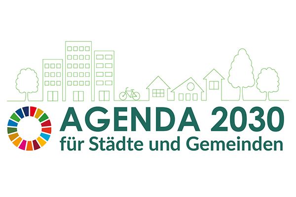 Logo Agenda 2030 für Stadte und Gemeinden