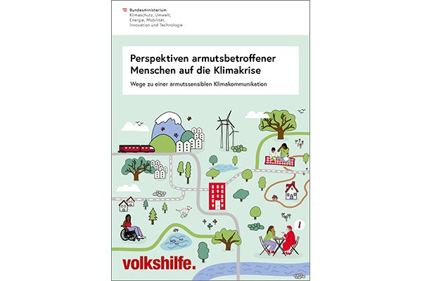 Titelblatt "Perspektiven armutsbetroffener Menschen auf die Klimakrise"