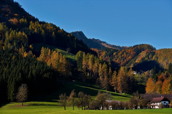 Landschaftsaufnahme Grünau im Almtal