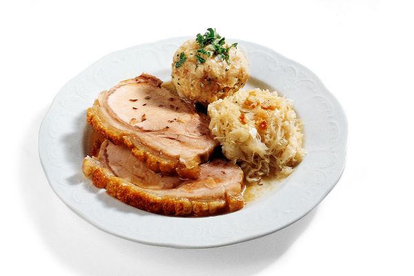Schweinsbraten mit knuspriger Schwarte