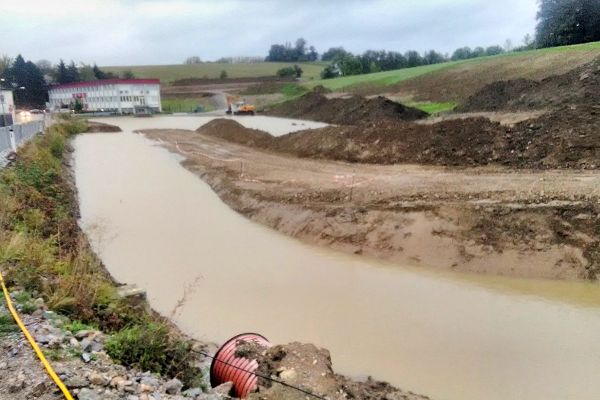 Tannenbach, Überflutung Oktober 2020