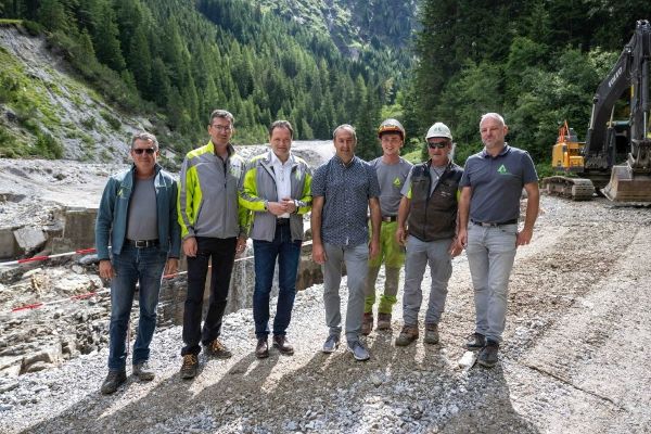 HBM-Besuch in der Gemeinde Gschnitz