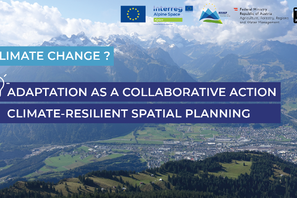 Klimaresiliente Raumplanung in den Alpen