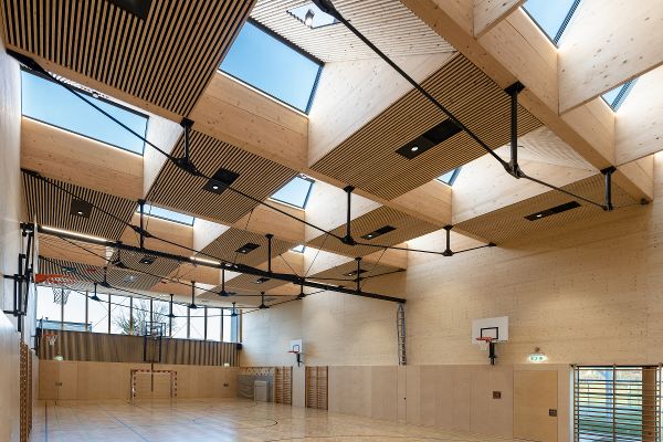 Turnhalle im Holzbau