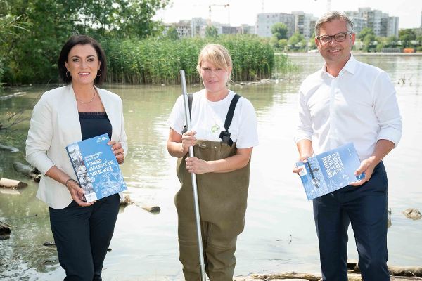 Joint Danube Survey 4: Präsentation des Berichtes durch Ministerin Köstinger