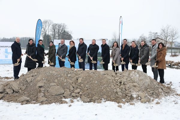 Spatenstichfeier Renaturierung Krems