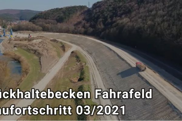 Rückhaltebecken Fahrafeld