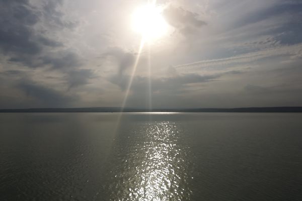 Sonnenaufgang über den Neusiedler See