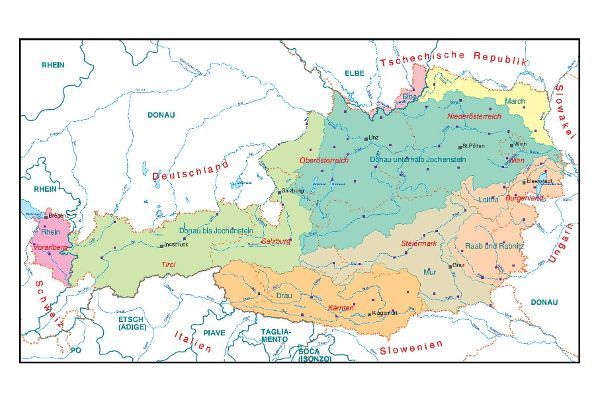 Nationale Planungsräume in Österreich