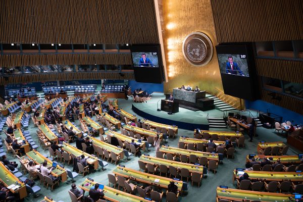 Statement des Bundesminister Totschnig bei der Wasserkonferenz 2023 in New York beim UNHQ