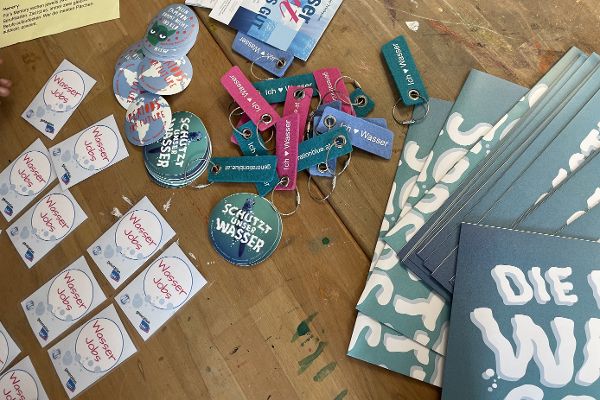 Materialien des Girls' Day Workshop zum Thema Wasserberufe