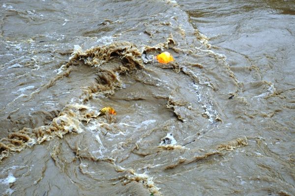 Hochwasser an der Raab im September 2014 - Ernteschäden