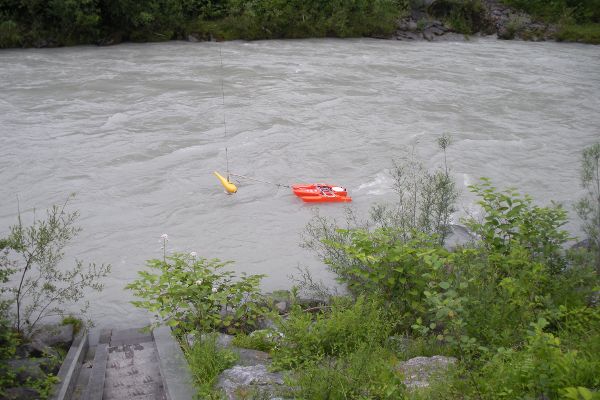 Schwebstoffmessung an der Ill in Vorarlberg
