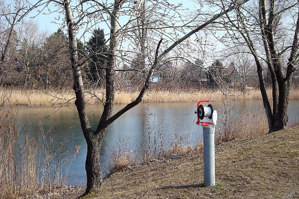 Grundwassermessstelle in Wien