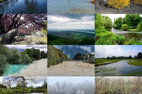 Eindrücke der hydrographischen Besonderheiten im Jahr 2020