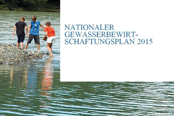 Coverbild Nationaler Gewässerwirtschaftsplan 2015