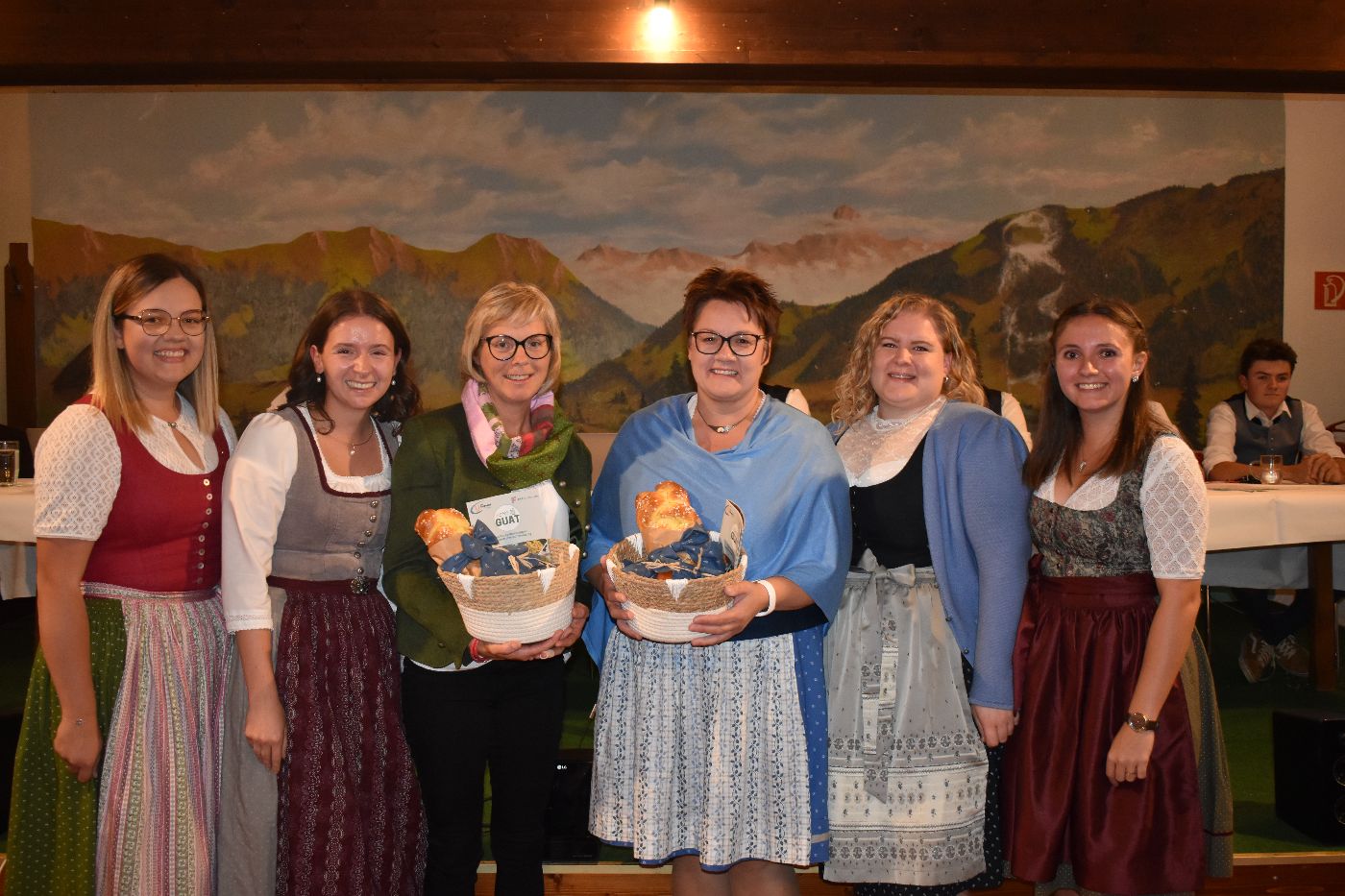 Gruppenfoto des Projektteams bei der Bezirksgeneralversammlung der Landjugend Bezirk Murau