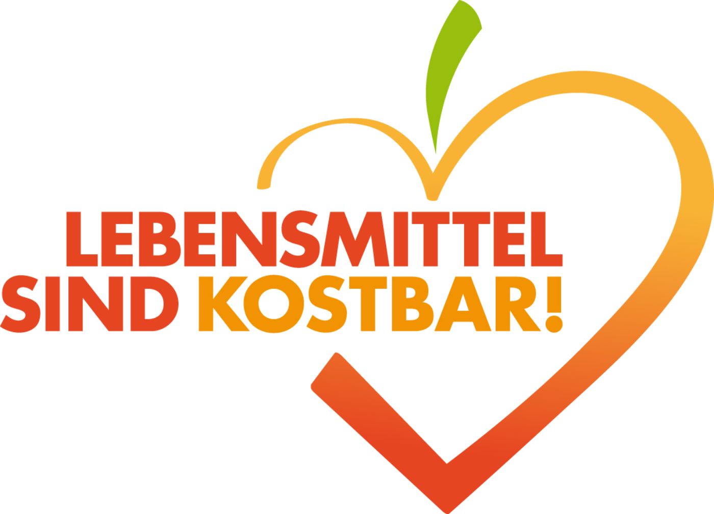 Lebensmittel sind kostbar - Logo