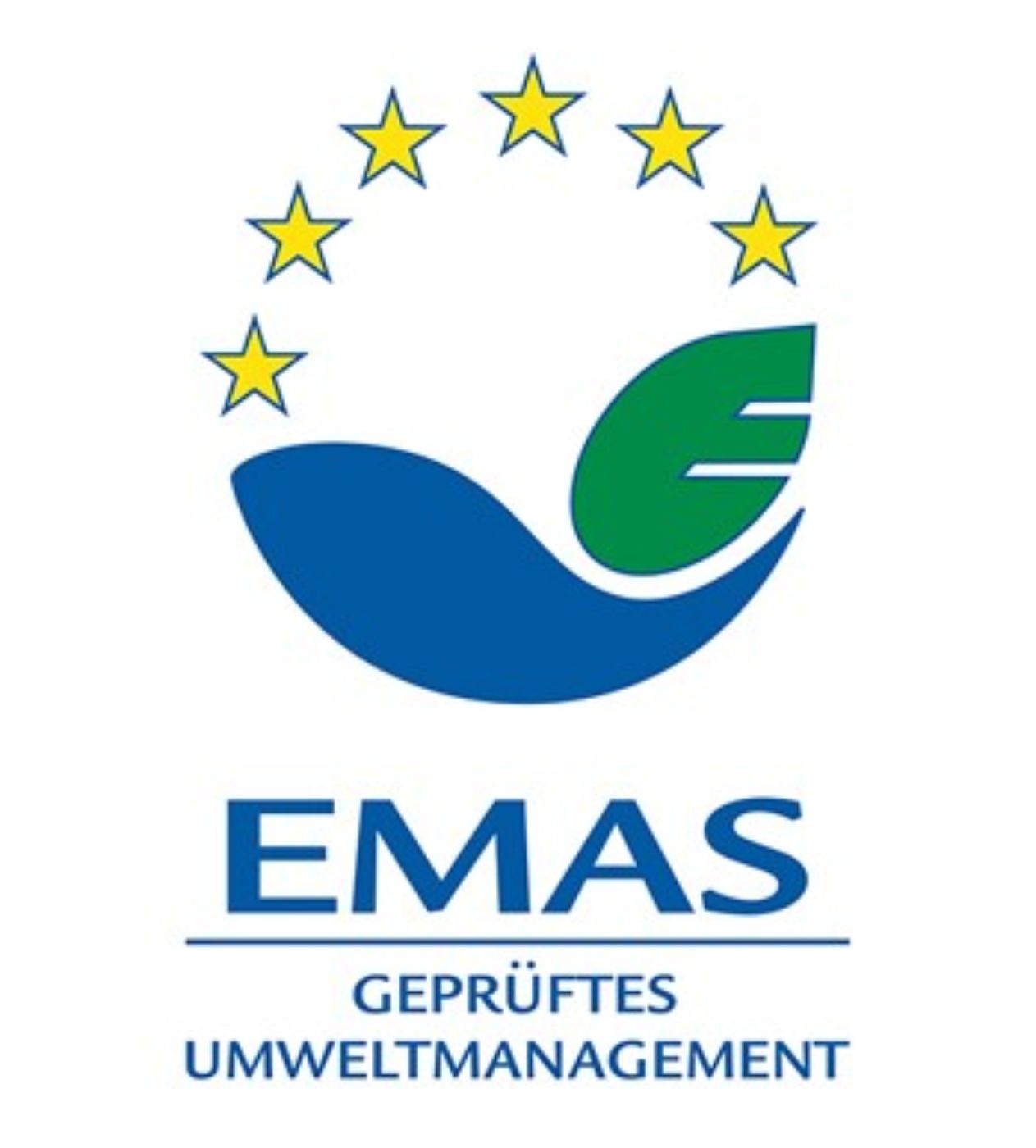 EMAS-Logo Geprüftes Umweltmanagement
