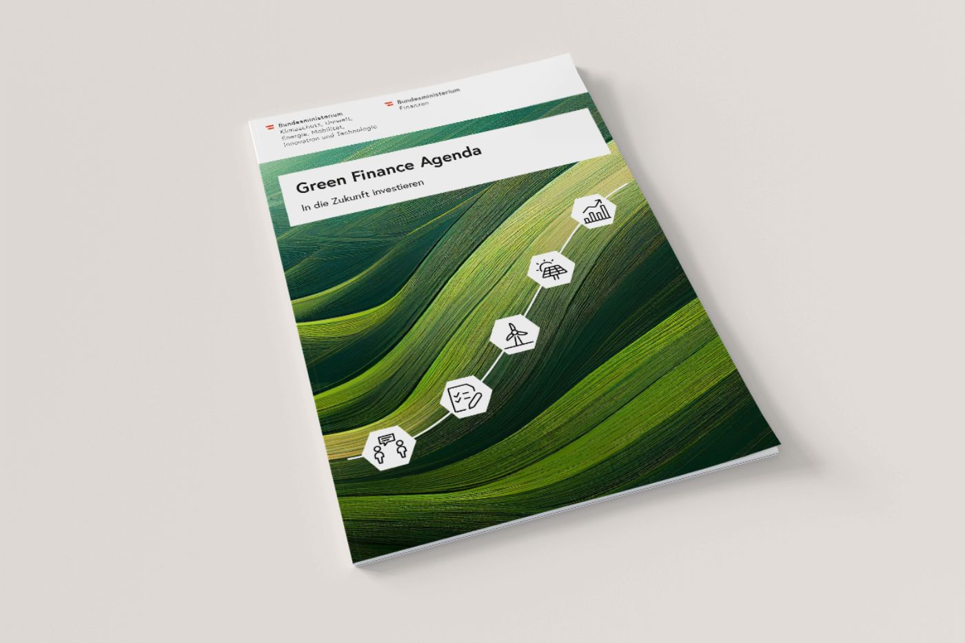 Titelblatt "Green Finance Agenda"