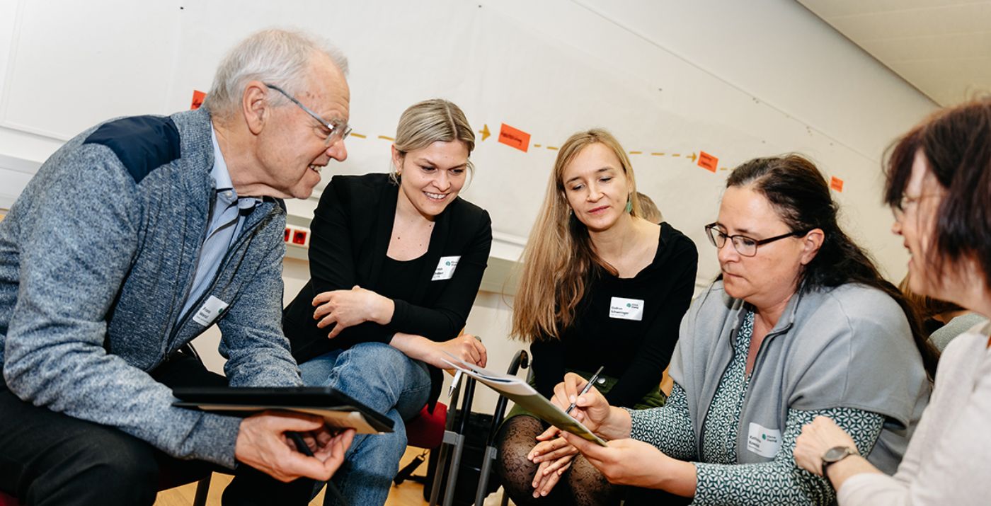 Klimadialog in einer Gruppenphase