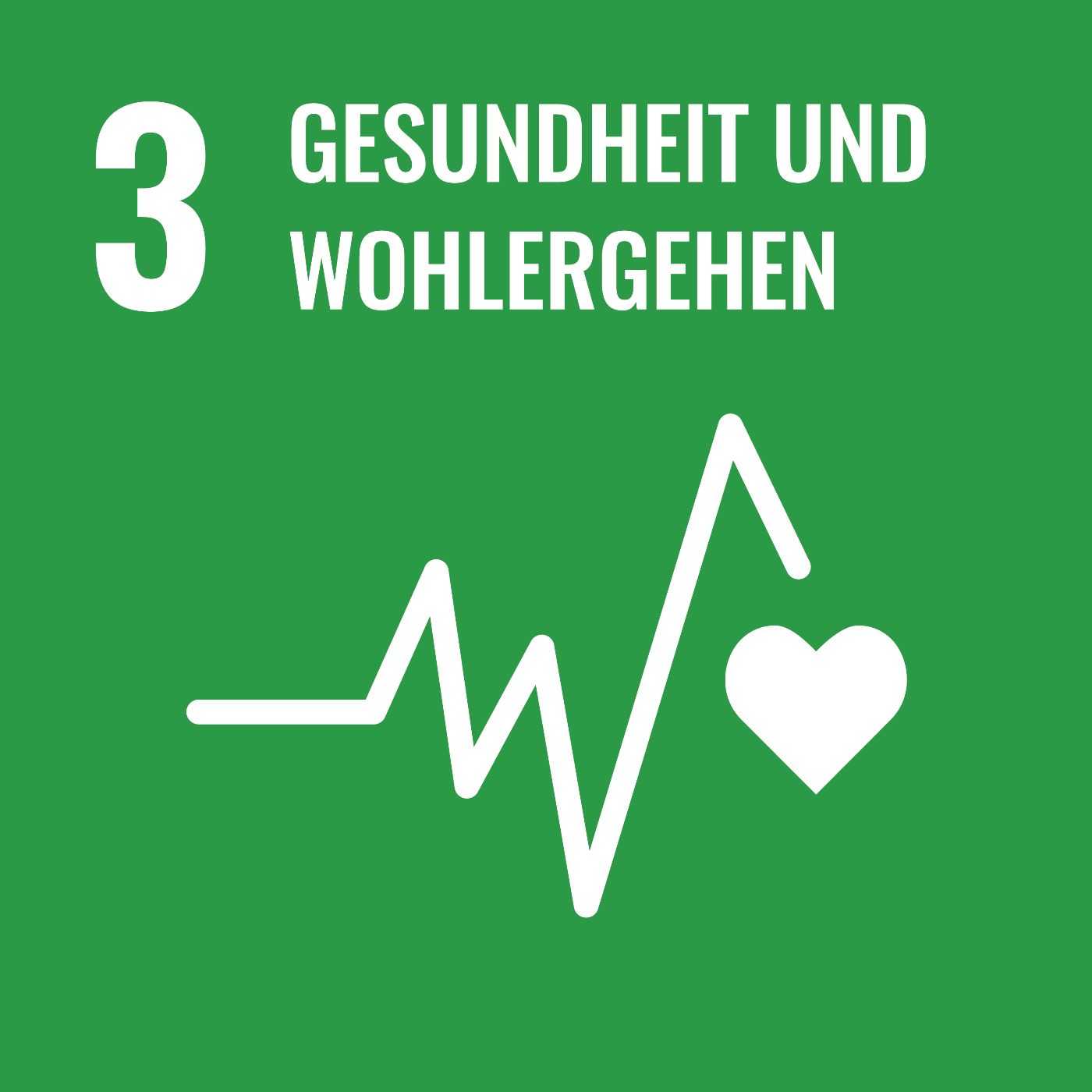 Sustainable Development Goal 3: Gesundheit und Wohlergehen