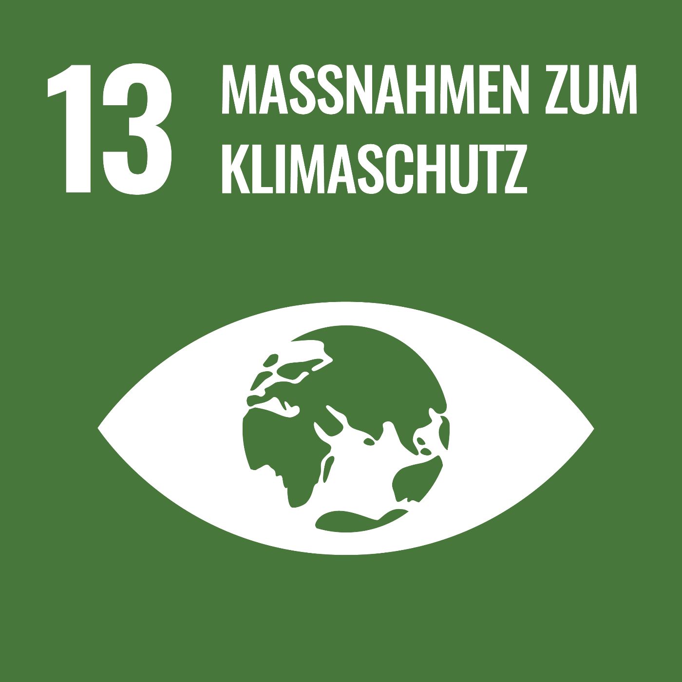 Logo Sustainable Development Goal 13 - Maßnahmen zum Klimaschutz 