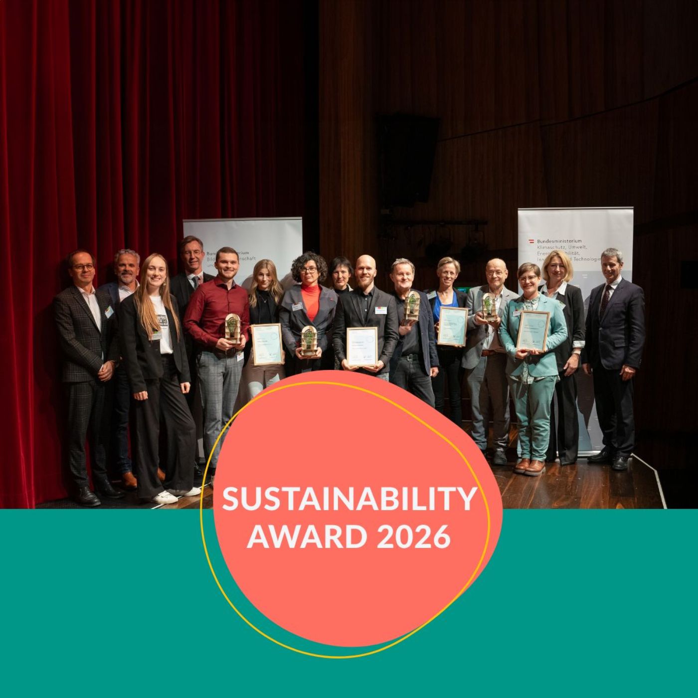 Sustainability Award 2026 Foto mit Menschen