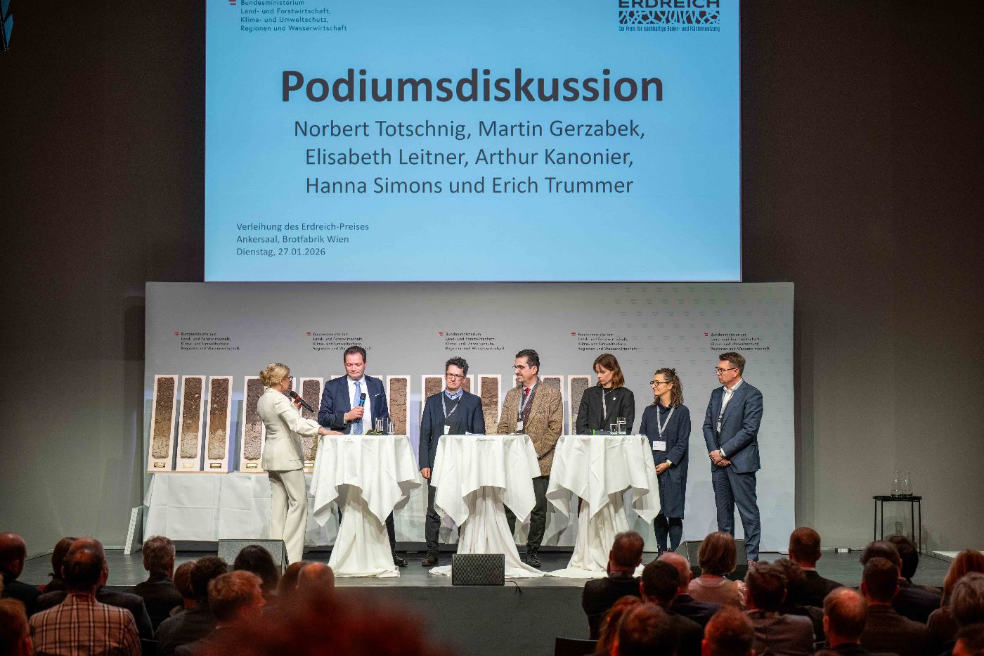 ERDREICH-Preis 2026 Podiumsdiskussion