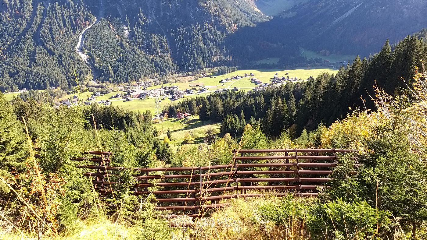 Forstlich-biologische und technische Maßnahmen für einen stabilen Wald mit Objektschutzfunktion