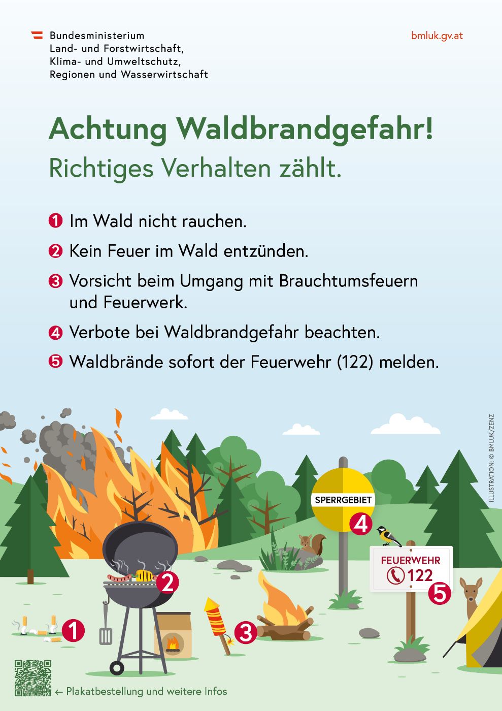 Achtung Waldbrandgefahr
