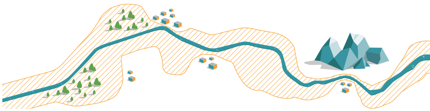 Ausgeformter Korridor