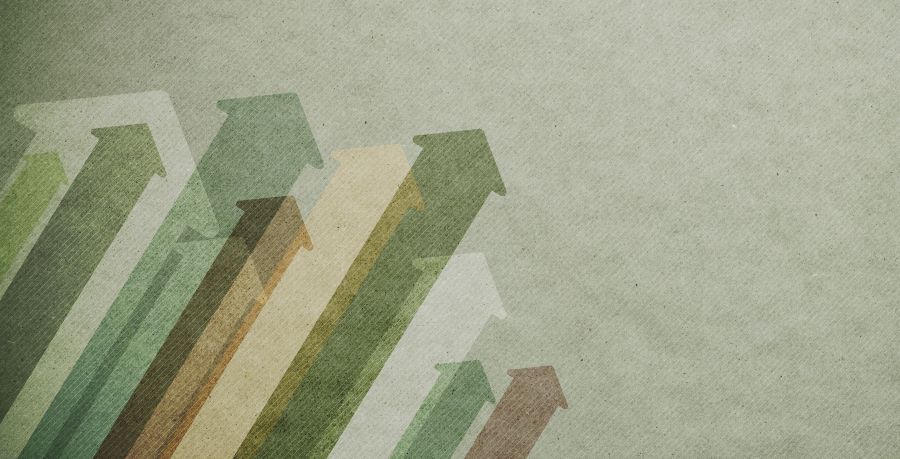 Arrows point from bottom left to top right