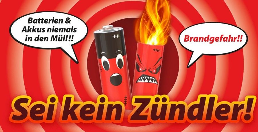 zwei Batterien, Sei kein Zündler!