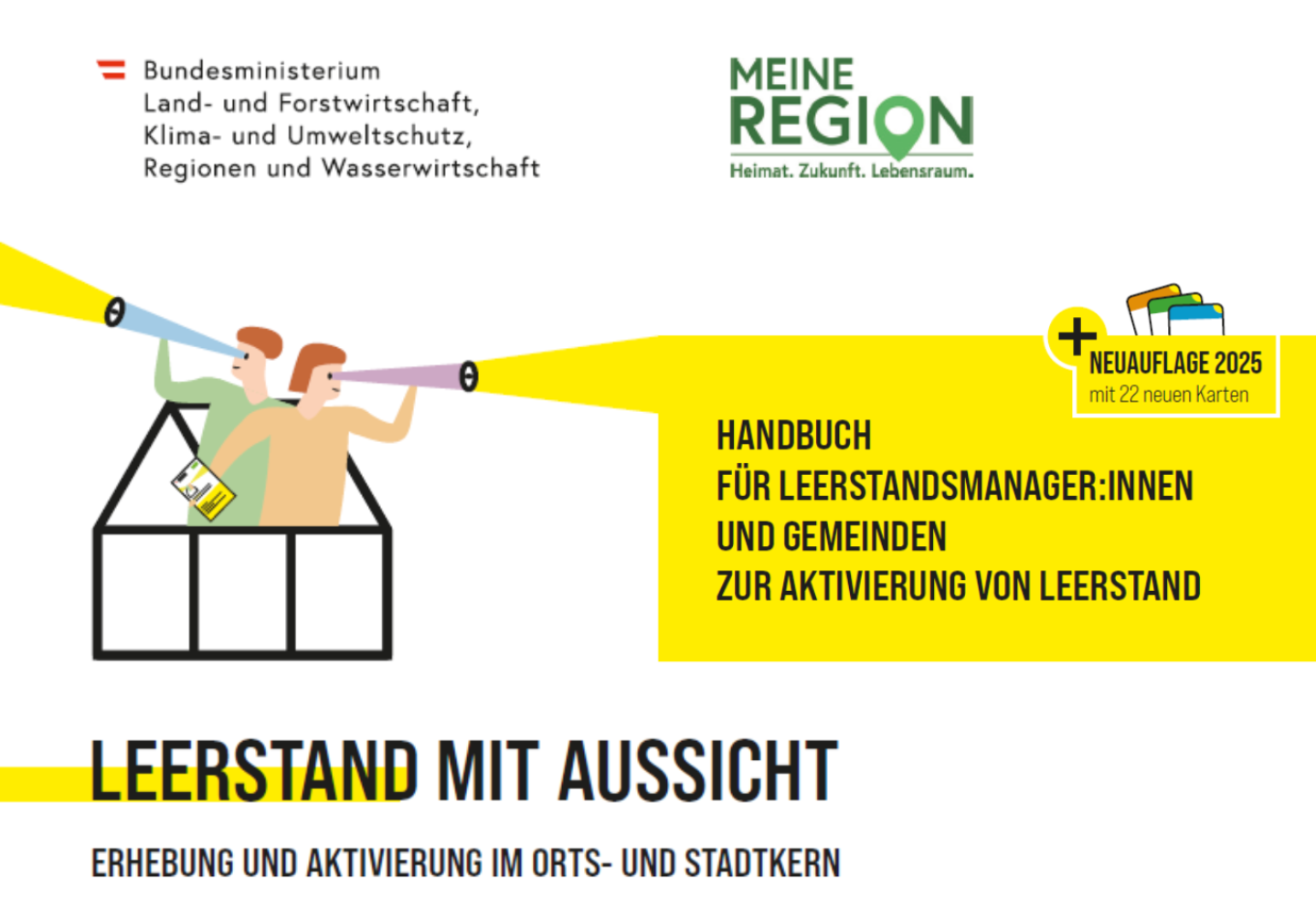 Titelseite Handbuch Leerstand mit Aussicht für Querformat