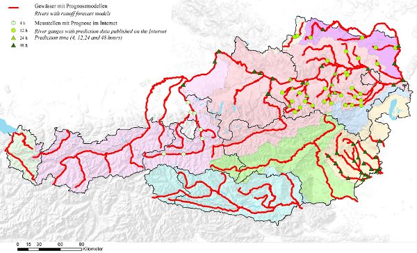 Graphics card - flood forecast models in Austria