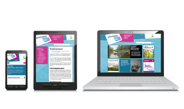 Generation Blue on your mobile phone, tablet or laptop