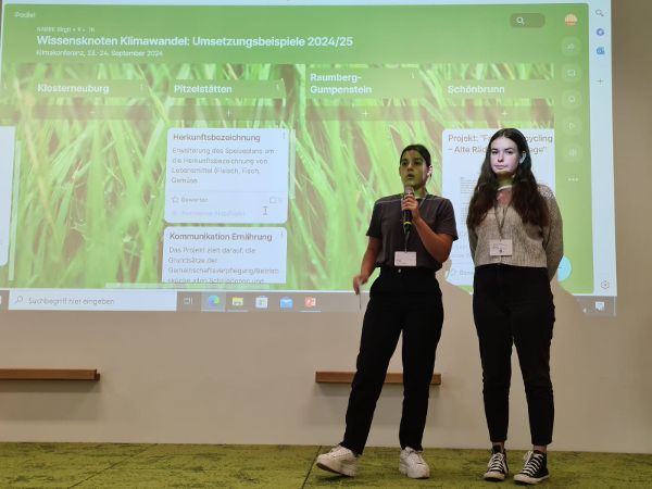 Schulen Klimakonferenz Projekte Pitzelstätten
