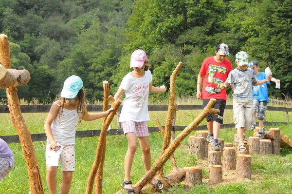 Wildkatzenwanderweg: Schleichparcour auf der Einsiedlerwiese
