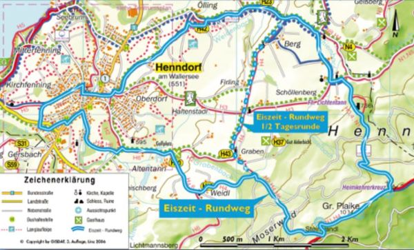 Eiszeit-Rundweg in Henndorf