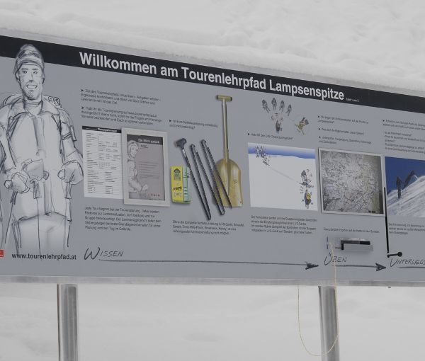 Tourenlehrpfad Lampsenspitze