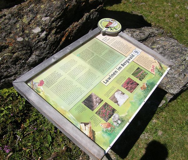 Infotafel-Naturerlebnisweg