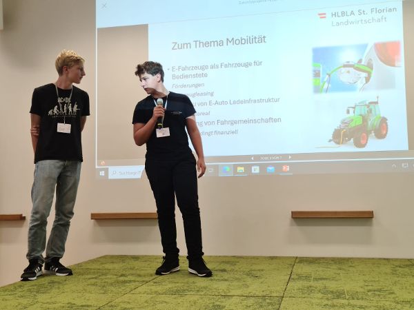 Schulen Klimakonferenz Projekt St. Florian