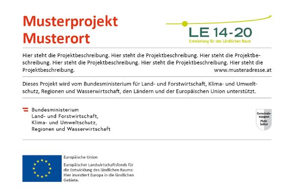 Poster Bund+ELER+Ländern+EU