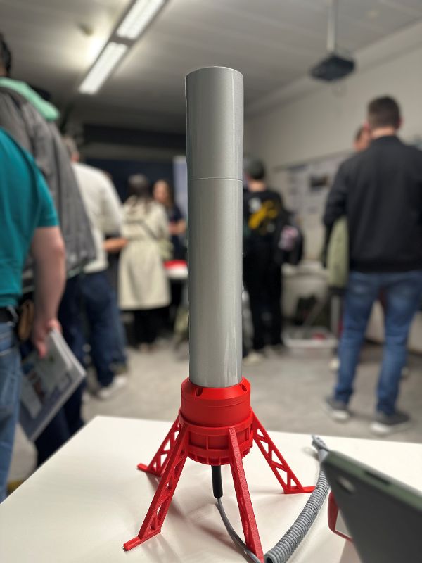 Sonde des Strahlenfrühwarnsystems der Firma GHIMM
