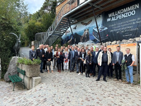Alpenzoo Begleitausschuss Gruppenfoto