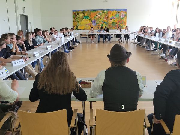 Ratssimulation im Hörsaal 3