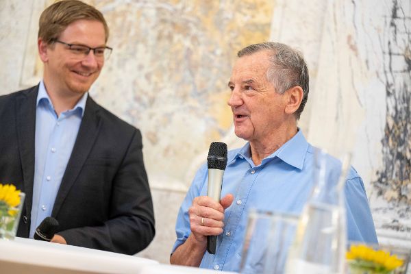 v.l.n.r. Thomas Neudorfer und Alois Posch