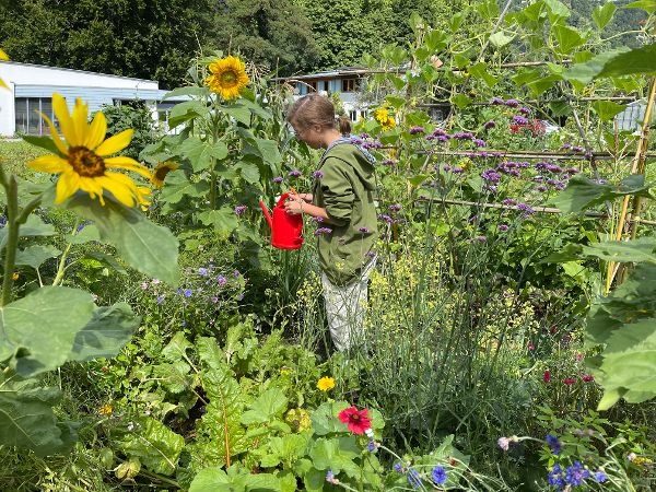 Gartenarbeit